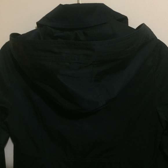 ⬇️Stylish Minimalist Hooded Toggle Light weight Trench Coat Utility Jacket - Picture 5 of 7